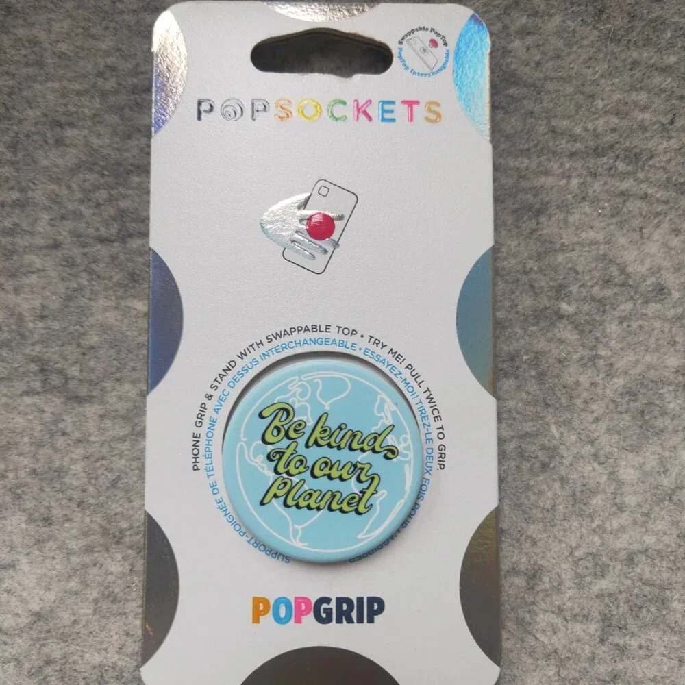 Be Kind to Our Planet Popsockets Single Grip & Stand Phones and Tablet Holder